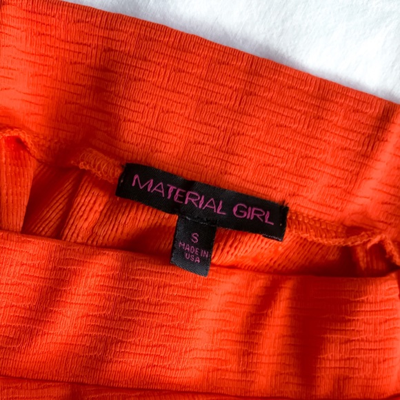 Bright Orange Skirt - Picture 3 of 3